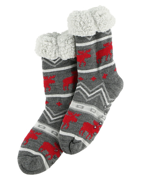 Cabin Moose Plush Sock-210000350785
