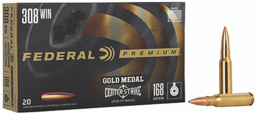 FEDERAL PREMIUM 308WIN 168GR OTM GM308OTM1-604544685152