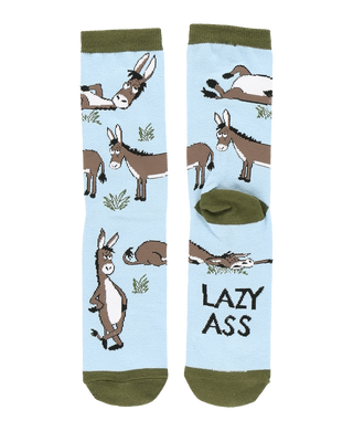 Lazy Ass Blue Sock-210000350618