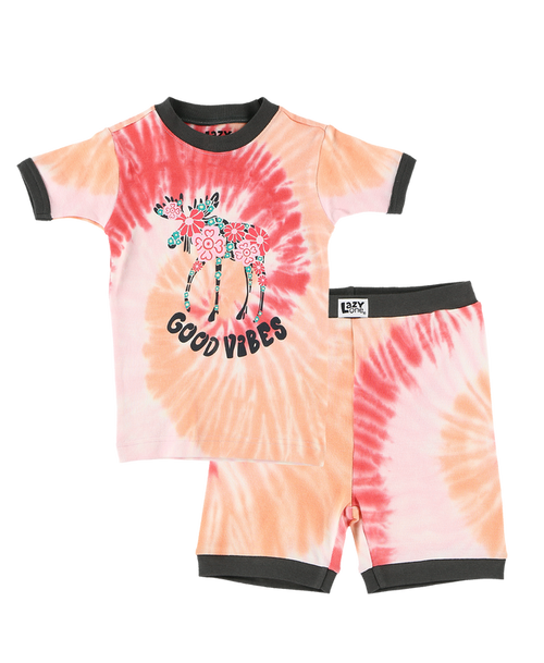 Good Vibes Kid Short Pj Set 6-210000276406