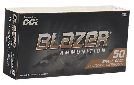 CCI BLAZER 10MM 180GR FMJ 5221-604544656275
