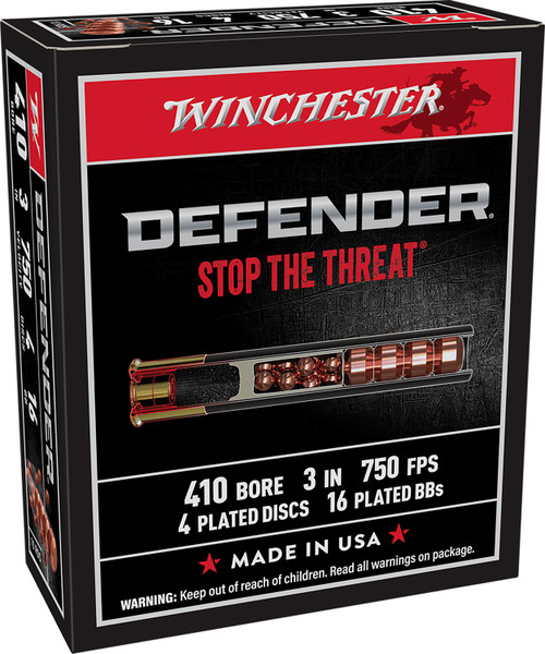 WINCHESTER DEFENDER COMBO 410GAUGE 3" S413PDX1-020892020344