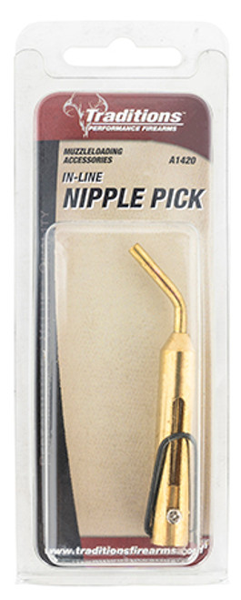Nipple Pick - In-Line Retractable (brass)-25-040589142005