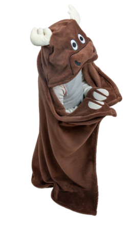 Moose Critter Blanket-210000218024