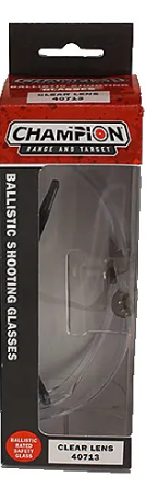 40713CN Champion Shooting Glasses Ultra Light Clea-076683638670