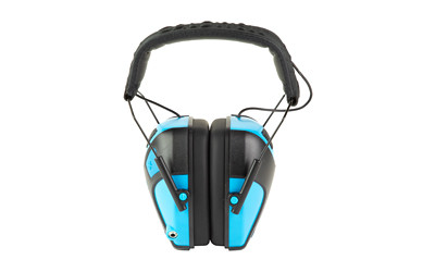1103307 E-MAX Pro Youth Electronic Earmuff Neon Bl-661120418702