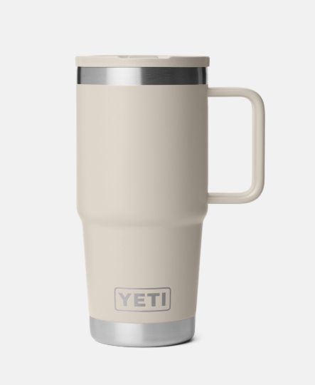 Rambler 20 oz Travel Straw Mug Cape Taupe -26-888830505694