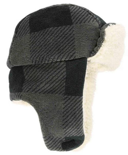 Grey Plaid Bomber Critter Cap Xl-210000217799