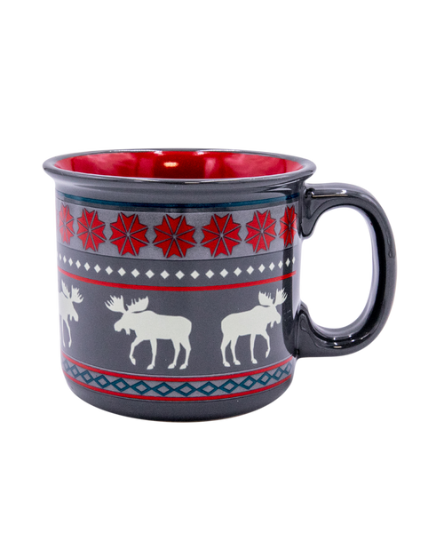 Moose Fair Isle Mug-210000217754
