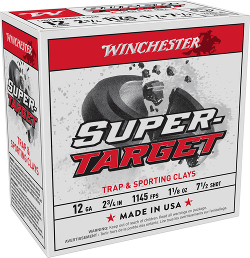 WINCHESTER SUPER-TARGET 12GAUGE 2.75" TRGT127-020892016231