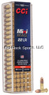 30 CCI 22 LR  MINI MAG  40GR CPRN 100 RND/BX -26-076683000309