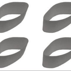 Bands - Grey (Hi-Pitch) Thin Latex-040537120505