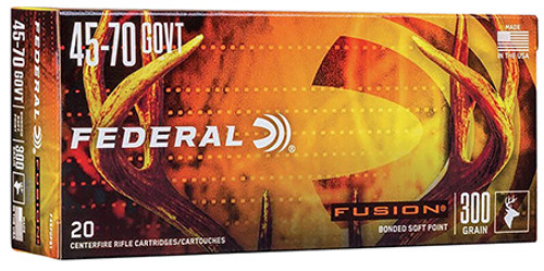FEDERAL FUSION 45-70GOV 300GR BSP F4570FS1-029465060398