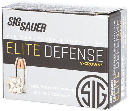 Ammo, 380Acp, 90Gr, Elite V-Crow-798681458172