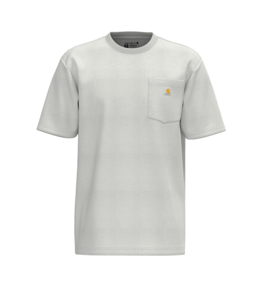 K87-WHT 2XL White Loose Fit Heavyweight Short-Slee-210000134694