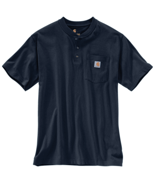 K84-NVY M Navy Loose Fit Heavyweight Short-Sleeve-210000134405