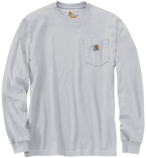 K126-WHT 2XL White Loose Fit Heavyweight Long-Slee-210000133868