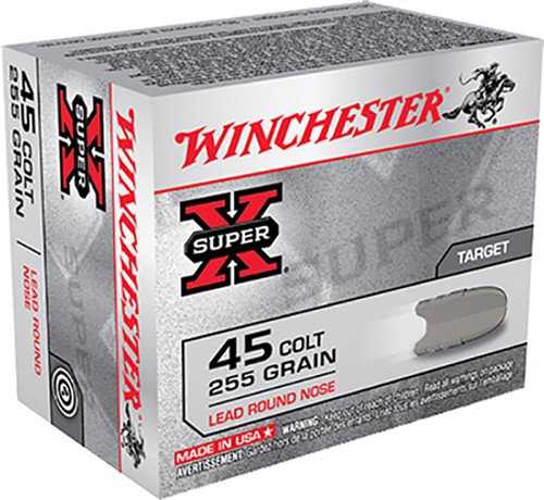 WINCHESTER SUPER X 45COLT 255GR LRN X45CP2-020892201705