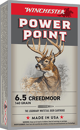 WINCHESTER POWER-POINT 6.5CREEDMOOR 140GR X652-020892233553