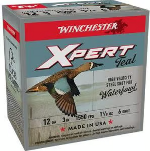 WEX1236 12 GA 3" #6 XPERT HV STEEL WTFWL 1-1/8 OZ--020892027992