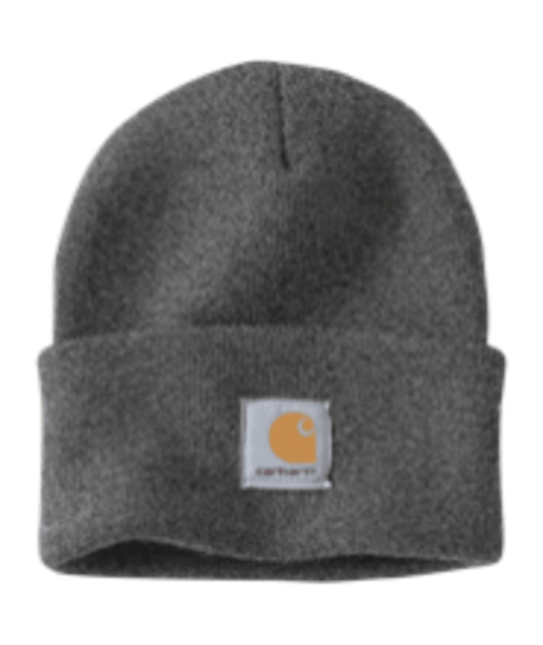 A18-CLHOS Knit Cuffed Beanie Coal Heather -25-035481167102