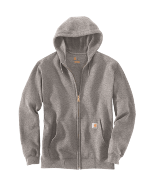 K122-HGY2XLTLL Loose Fit Midweight Full-Zip Sweats-035481180606