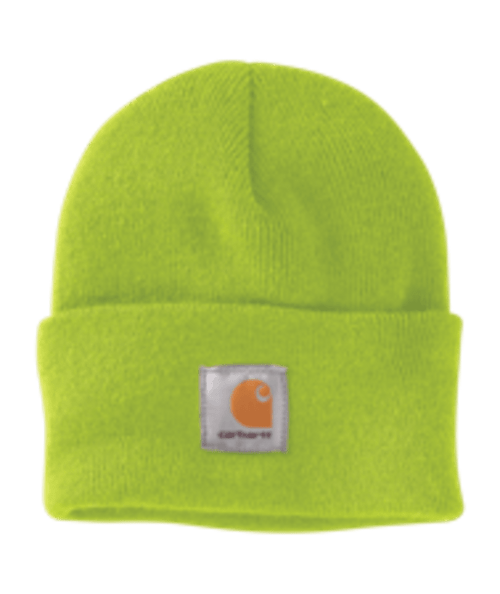 A18-BLMOS Knit Cuffed Beanie Brite Lime -25-035481371035