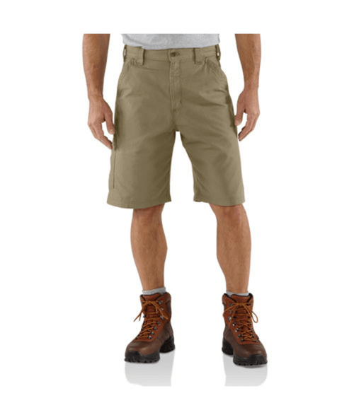 B147-DKHW34 Loose Fit Canvas Utility Work Short Da-210000132922