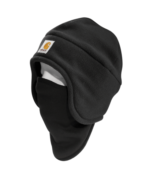 A202-BLKOS Fleece 2-In-1 Headwear Black -25-035481418297