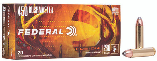 FEDERAL FUSION 450BUSHMASTER 260GR BSP F450BMFS1-604544647013