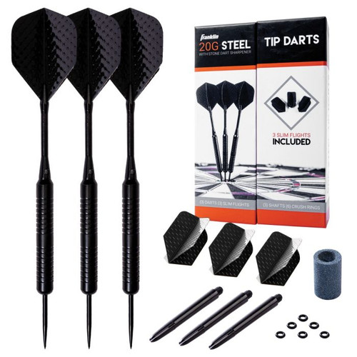 Brass Steel Tip Darts - Steel 20g-025725518142