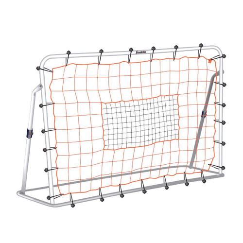 Adjustable Soccer Rebounder with Stakes - Steel -2-025725042180