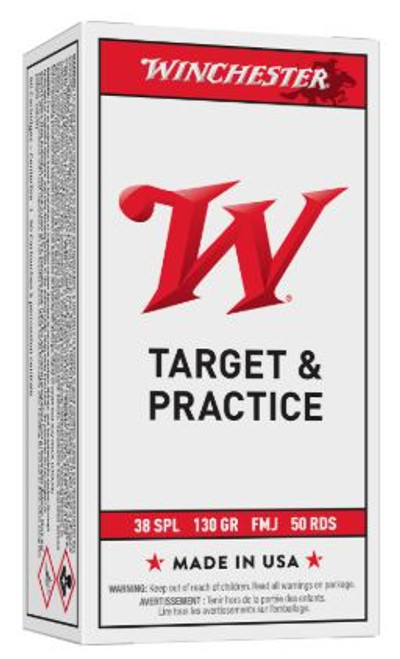 WINCHESTER T&P 38SPECIAL 130GR FMJ Q4171-020892201927
