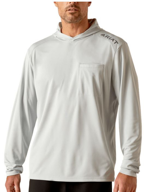 XL  R MNS RBR SUNBLOCKER HD LS TSHRT PRL GRY PEARL-195696844639