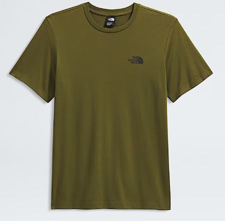 Men's S/S Simple Dome Tee Forest Olive S NF0A87NGP-196575400717
