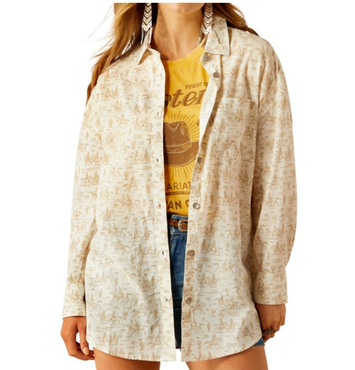 10060393 XS R COMIC TOILE WMS Poppy Summer Overshi-197318432743