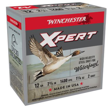 WEX12H2 SHOTSHELL 12 GA 2-3/4" #2 XPERT HV STEEL W-020892017184