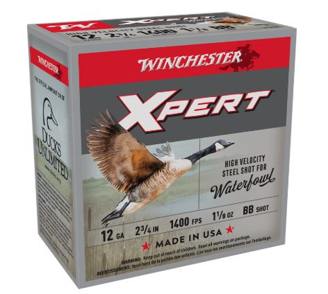 WEX12HBB SHOTSHELL 12 GA 2-3/4" BB XPERT HV STEEL-020892017160
