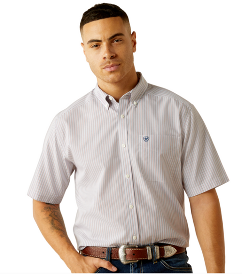 10059006 MED R BLUE MNS Wrinkle Free Dayton Classi-197318395949