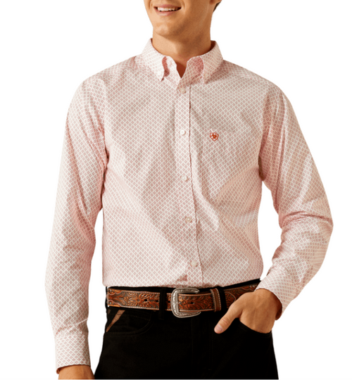 10058997 MED R RED MNS Sylvester Fitted Shirt-25-197318414831