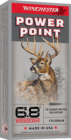 X68W1 RIFLE 6.8 WESTERN POWER-POINT 170 GRv-26-020892231191