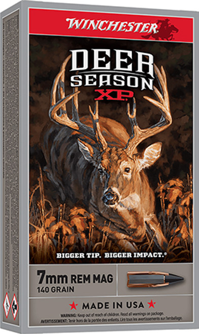 WINCHESTER DEER SEASON 7MMREMMAG 140GR X7DS-020892221536