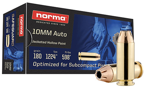 NORMA 10MM 180GR JHP 801109265-810036151689