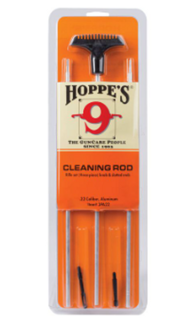Hoppe's 3 Piece Aluminum Cleaning Rod, Universal-026285510096