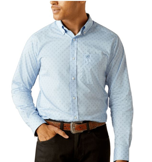 10058987 LG R LIGHT BLUE MNS Wrinkle Free Donte Fi-197318415388