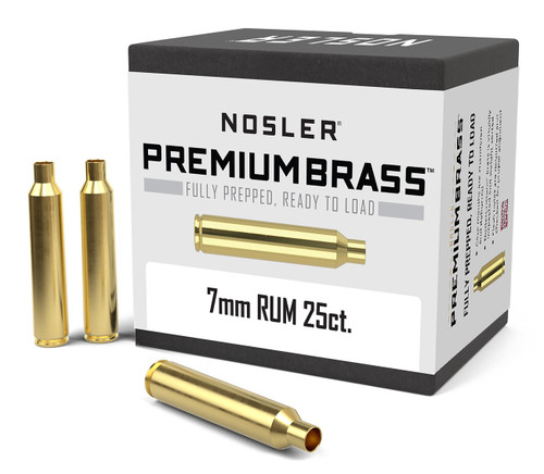Nosler Box Brass-7mm RUM (25ct)-210000327059