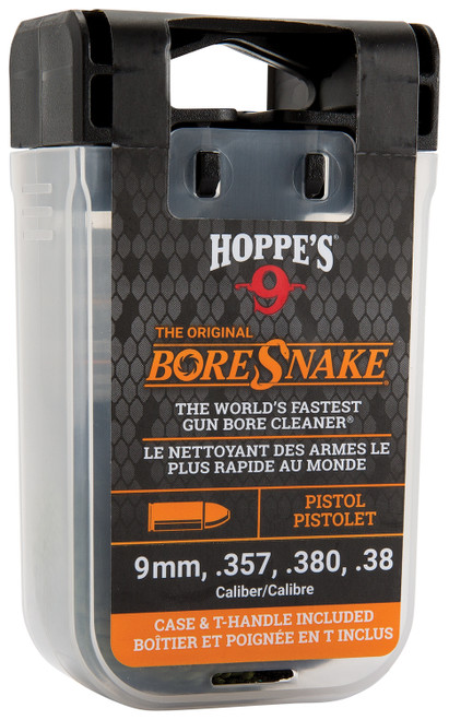 Hoppe's BoreSnake 357/9mm/38/380 Pistol 24002D-026285000948