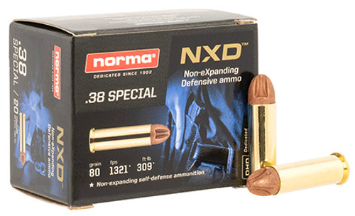 NORMA SD NXD 38SPECIAL 38GR 611240020-810036150187