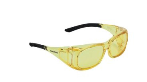 Over Spec Shooting Glasses Amber, Clam-076683406347