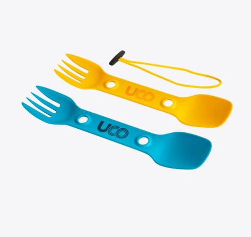 F-SP-Ut-2Pk Utility Spork 2 Pack GOLD SKY BLUE-26-210000168509